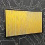 Coloured lines 30  2022, GOLD, 60x100 +R, Acryl-Lack auf LW, € 1.500 SOLD